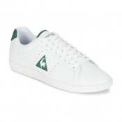 Le Coq Sportif Courtone S Lea Blanc / Vert Chaussures Baskets Basses Homme Rabais prix